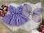 Fantasia Romper Lilas Jardim Encantado Com + Asa 2 Peças - Imagem 4