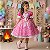 Vestido Junino Luxo Ursinho do Sertão Pink - Imagem 2