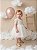 Vestido Infantil Bebe Ana Livia Off Batizado - Imagem 1