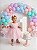 Vestido Infantil Bebe Rosa Princesa Ana Liz - Imagem 3