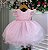 Vestido Infantil Bebe Rosa Princesa Ana Liz - Imagem 6