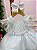 Vestido Infantil Bebe Branco Batizado Ana Carolina - Imagem 4