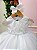 Vestido Infantil Bebe Branco Batizado Ana Sofia - Imagem 5
