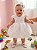 Vestido Infantil Bebe Branco Batizado Ana Flavia - Imagem 3