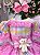 Vestido Infantil Junino Rosa Luxo Ursinho do Sertão Rosa - Imagem 5