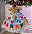 Vestido Infantil Junino Caipira Luxo Balão Encantado - Imagem 10