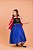 Fantasia Infantil Princesas Anna Frozen Capa Luxo Festas - Imagem 10