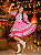 Vestido Infantil Junino Arraiá Capira Xadrez Colorido Pink - Imagem 5