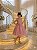 Vestido Infantil Rose Festa Princesas Mariely - Imagem 1