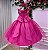 Vestido Infantil Pink Festa Princesas Mariely - Imagem 6