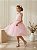 Vestido Infantil Rosa Bebe Festa Princesas Mariely - Imagem 6