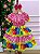 Vestido Junino Infantil Luxo Quermesse do Sertão Varias Cores - Imagem 8
