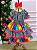 Vestido Junino Infantil Luxo Quermesse do Sertão Varias Cores - Imagem 9