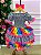 Vestido Junino Infantil Luxo Quermesse do Sertão Varias Cores - Imagem 11
