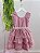 Vestido Infantil Rose Saia Babados e Glitter Daminha - Imagem 7
