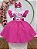 Vestido Infantil Patrulha Canina Skye Pink Saia com Leds Festas - Imagem 4