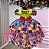 Vestido Junino Luxo Arraia Colorido Festa Junina Quadrilha - Imagem 6