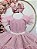 Vestido Infantil Rose Saia com Babados e Glitter Daminhas - Imagem 2
