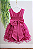 Vestido Infantil Pink Saia Babados e Glitter Festas - Imagem 5