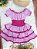 Vestido Adulto Junino Arraiá Caipira Xadrez Pink Festas - Imagem 6