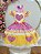 Vestido Infantil Junino Arraiá Amarelo Colorido Luxo Festas - Imagem 2