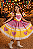 Vestido Infantil Junino Arraiá Amarelo Colorido Luxo Festas - Imagem 1