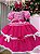 Vestido Junino Luxo Pink Festa Junina - Imagem 5