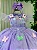 Vestido Jardim Encantado Luxinho Festa Luxo Varias Cores - Imagem 5