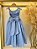 Vestido Infantil Longo Azul Luxo Formaturas Daminhas - Imagem 5