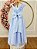 Vestido Infantil Longo Azul Luxo Formaturas Daminhas - Imagem 17