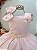 Vestido Infantil Longo Pêssego Luxo Daminhas Formaturas - Imagem 2