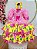 Vestido Infantil Junino Caipira Xadrez Rosa e Amarelo Florido - Imagem 1