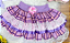 Saia Meninas Junino Caipira Lilás Xadrez - Imagem 2