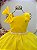 Vestido Infantil Longo Amarelo Luxo Daminhas Formaturas - Imagem 2