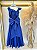 Vestido Infantil Longo Azul Royal Luxo Daminhas Formaturas - Imagem 5