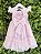 Vestido Bebê Rosa Claro Jardim Encantado Luxo - Imagem 5