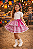 Saia Junina Arraiá Festas Pink Xadrez - Imagem 4