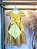 Vestido Infantil Amarelo Renda Dourada Realeza Festas - Imagem 8