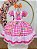 Vestido Infantil Junino Caipira Xadrez Rosa Chiclete Luxo - Imagem 1