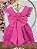 Vestido Infantil Pìnk Saia Babados e Glitter Daminhas - Imagem 5