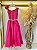 Vestido Infantil Longo Pink Luxo Daminhas Formaturas - Imagem 4