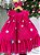 Vestido Jardim das Borboletas Rosa Pink Encantado - Imagem 4