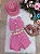 Conjunto Blogueirinha Boiadeira Estrelada Infantil Country Festas - Imagem 4