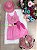 Vestido Blogueirinha Boiadeira do Sertão Rosa Country Festas - Imagem 4