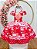 Vestido Infantil Junino Caipira Arraiá São João Xadrez Vermelho - Imagem 1