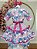 Vestido Infantil Junino Arraiá Rosa Com Florzinhas Colorida - Imagem 7