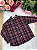 Camisa Flanelado Xadrez Junina Bento Preto - Imagem 5