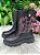Bota Infantil Texana Menina Country Nilqi Preta e Pink - Imagem 4