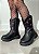 Bota Preta Estrela Botinha Pink Menina Nilqi - Imagem 2