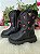 Bota Preta Estrela Botinha Pink Menina Nilqi - Imagem 3